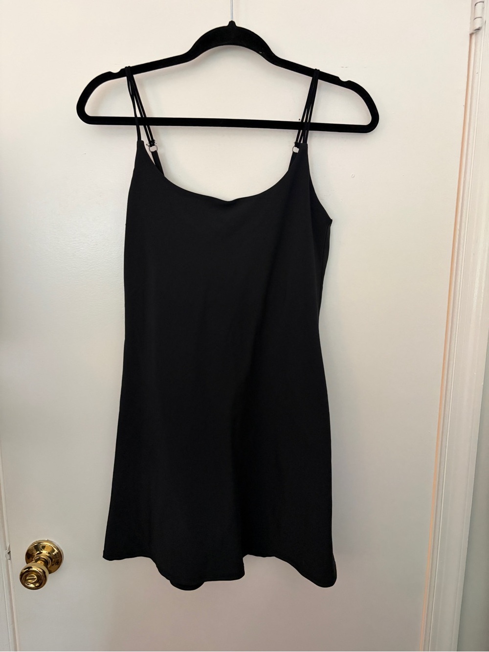 Abercrombie & Fitch Black Athletic Dress (Size Small Tall)